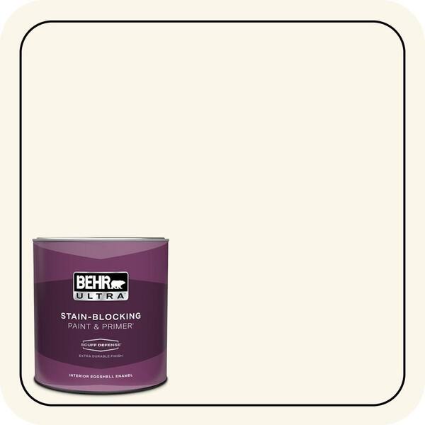 BEHR ULTRA 1 qt. #PWN-30 Clear Moon Extra Durable Eggshell Enamel Interior Paint & Primer