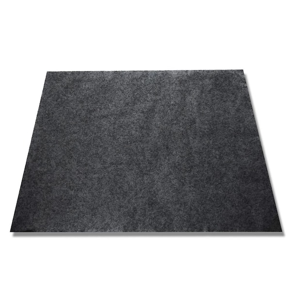 6 .5 ft. x 8.5 ft. Heavy-Duty Absorbent Felt Carpet Garage Flooring or Golf Cart Mat Trimmable for Custom Sizing