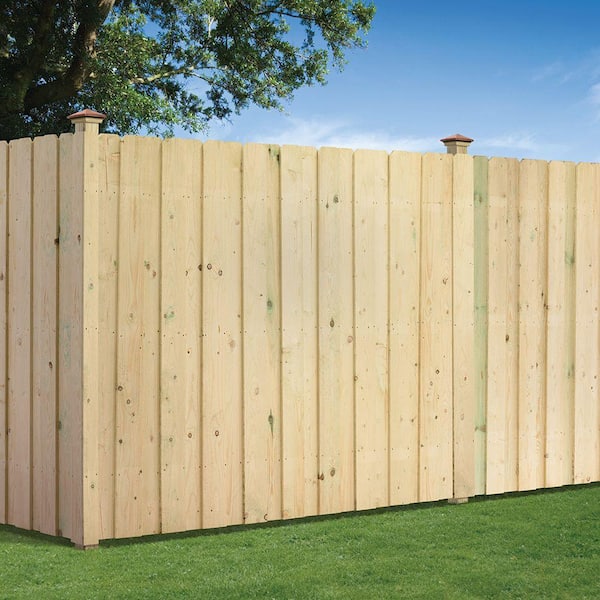 Pack Of 3 Overlap Fence Panel Kit With Fixings & 3" Posts 6ft x 6ft Panels 