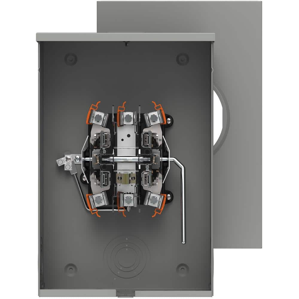 Siemens 200 Amp 5 Jaw Lever-Bypass Ringless Overhead/Underground Fed ...