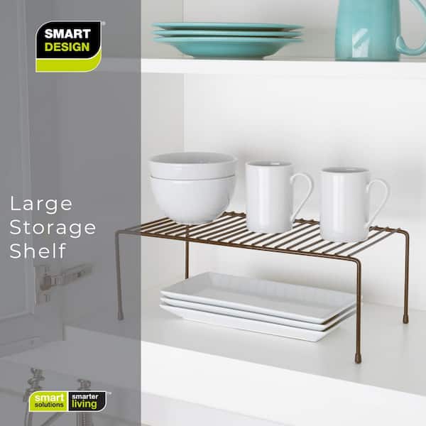 https://images.thdstatic.com/productImages/db778a79-7eda-42b1-89a4-1200baf33bff/svn/bronze-smart-design-pantry-organizers-8233188a24-fa_600.jpg