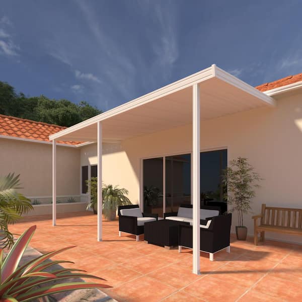 Have A Question About Integra 22 Ft X 10 White Aluminum Attached Solid Patio Cover With 3 Posts Maximum Roof Load Lbs Pg 4 The Home Depot - Home Depot Patio Cover Plans Have A Question About Integra 22 Ft X 10 White Aluminum Attached Solid Patio Cover With 3 Posts Maximum Roof Load Lbs Pg 4 The Home Depot - Home Depot Patio Cover Plans