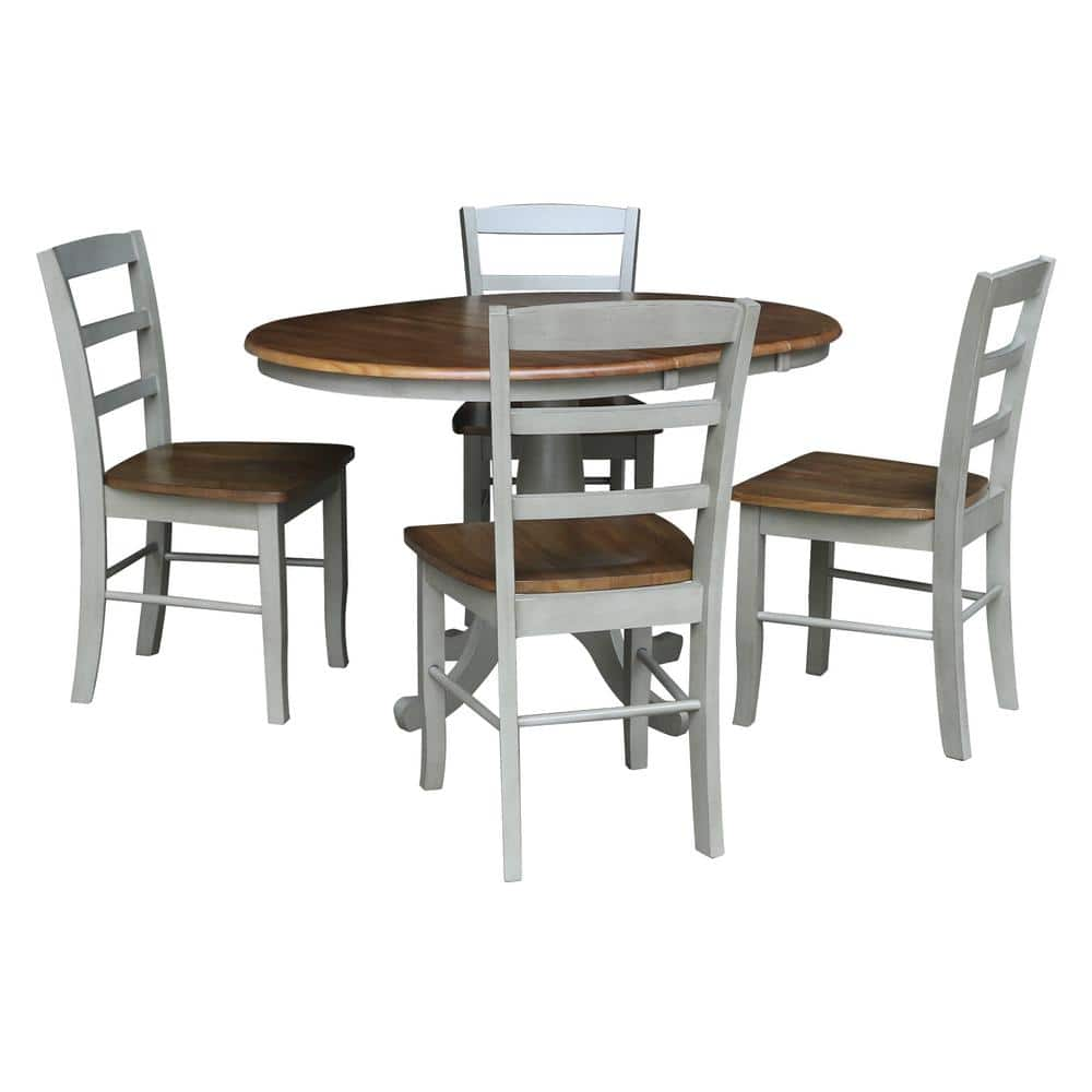 Reviews for International Concepts 5-Piece Set Distressed Hickory and ...