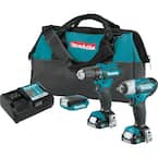 12V max CXT Lithium-ion Cordless 3-Piece Combo Kit (Driver-Drill/ Impact Wrench/ Light) 1.5 Ah