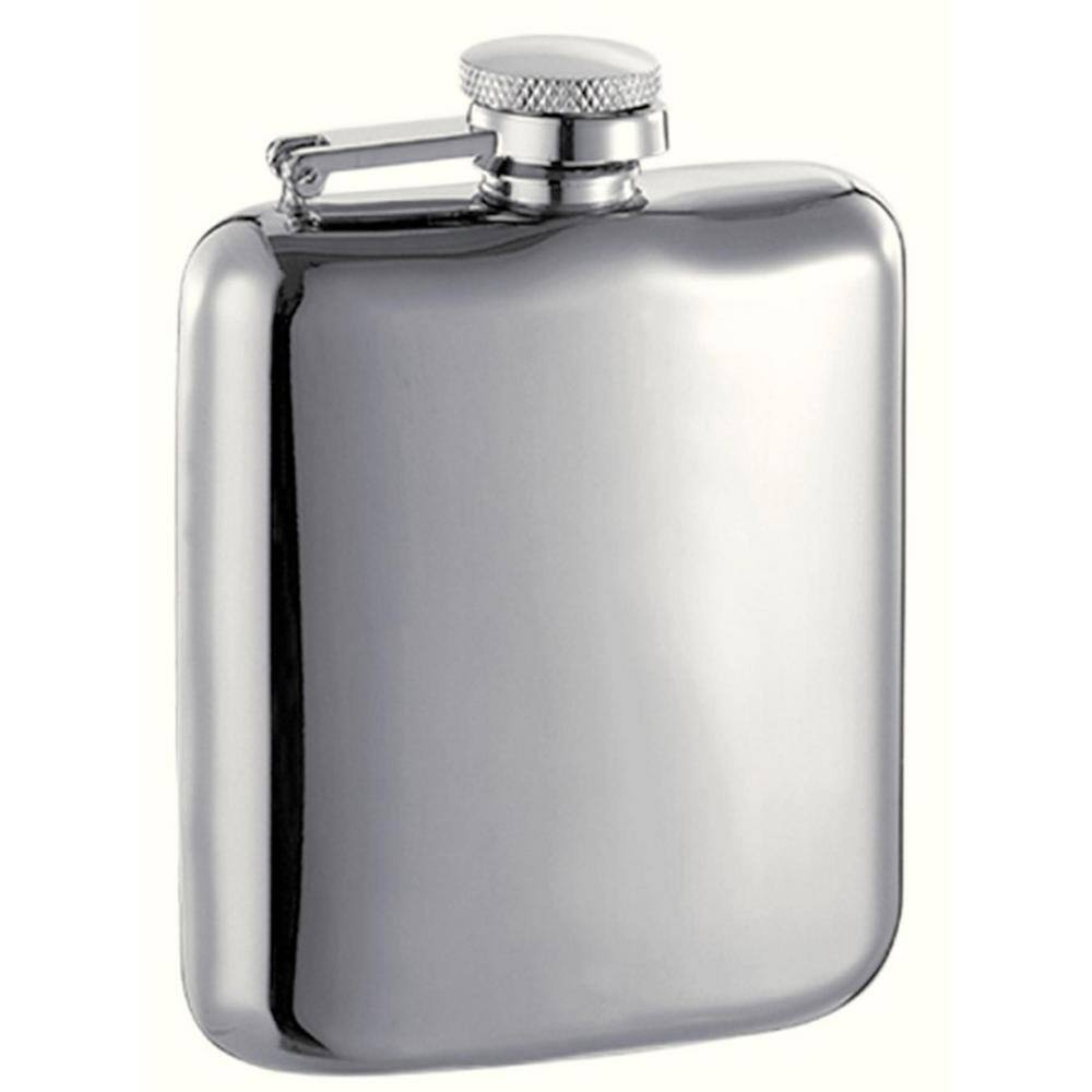 Visol Providence 6 oz. High Polish Liquor Flask VF1190 - The Home Depot