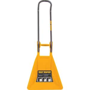 39.47 in. Aluminum Handle Plastic Snow Shovel