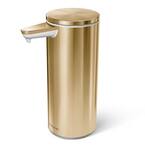 9 oz. Rechargeable Sensor Soap Pump in Brass Stainless Steel