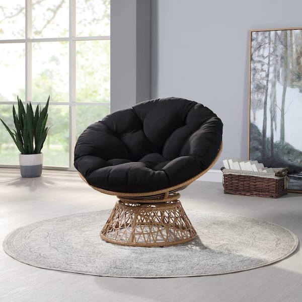 Papasan barrel chair top