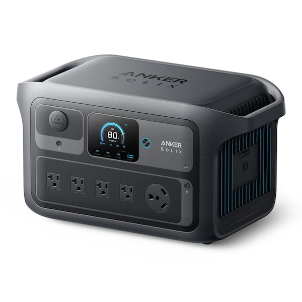 SOLIX C2000X Gen 2 2,400-Watt/2,048Wh Portable Power Station, Home Backup/Outdoor/RV Push Button Start Battery Generator