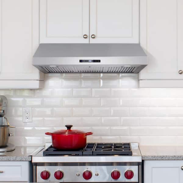 Cosmo COS-5MU36 Ducted Under Cabinet Range Hood 200 CFM - Stainless Steel  for sale online