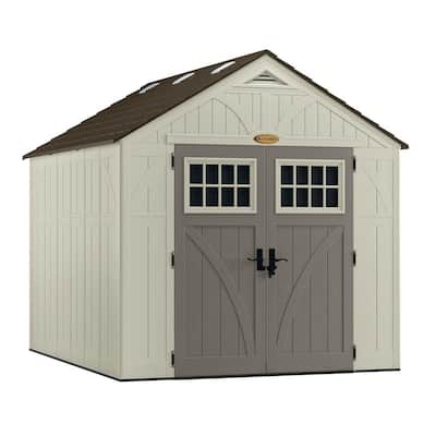 Tremont 8 ft. 4-1/2 in. x 10 ft. 2-1/4 in. Resin Storage Shed