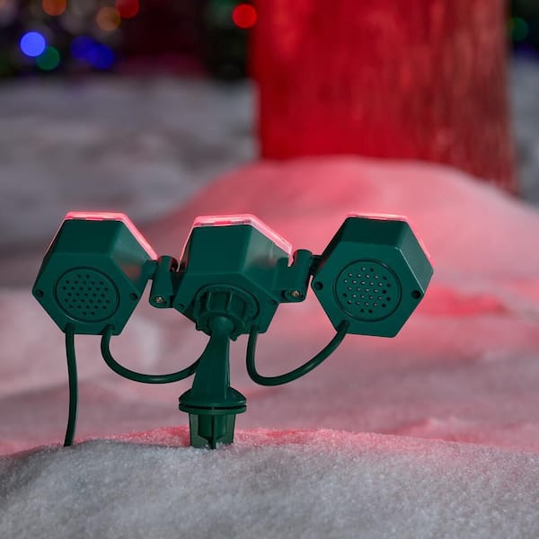 3-Piece Multi-Colored Hexagon Spotlights