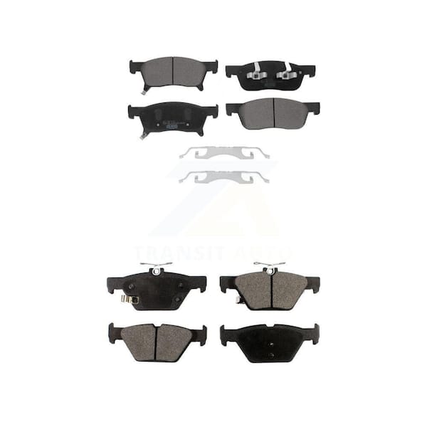 TEC Front Rear Ceramic Brake Pads Kit For 2019-2022 Subaru Ascent KTC-100680