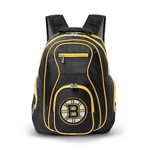 NHL Boston Bruins 19 in. Black Trim Color Laptop Backpack
