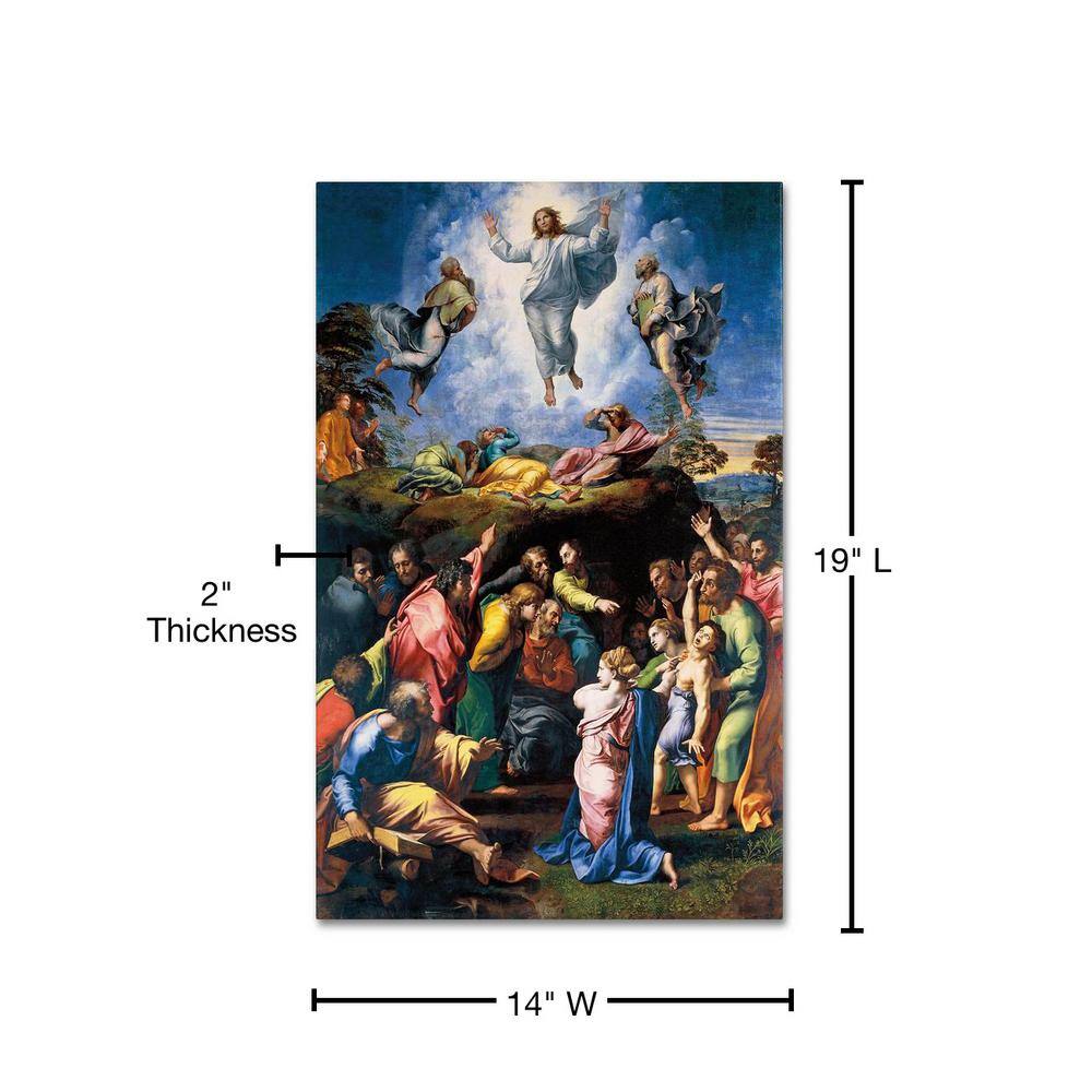 Raphael's The Transfiguration Religious Canvas Art Print