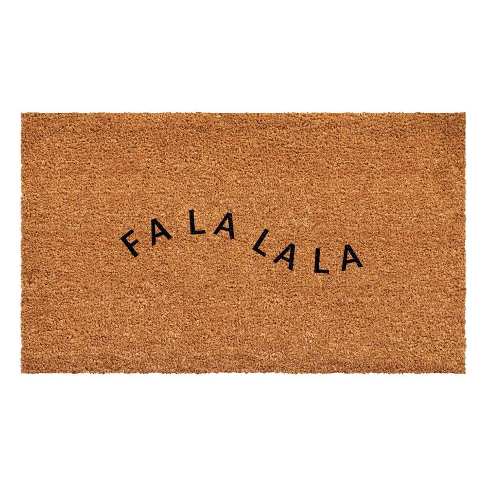 Multi-Colored 29 in. x 17 in. Coir Outdoor Door Mat price history on PriceWatchPro