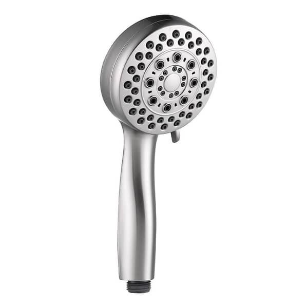 5-Spray 3.5 in. Wall Mount Handheld Shower Head 1.75 GPM in Polished Chrome