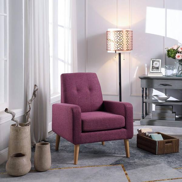 wide comfy armchair