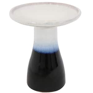 Subtle Transitions Ceramic Birdbath - UV-Frost-Resistant - Twilight