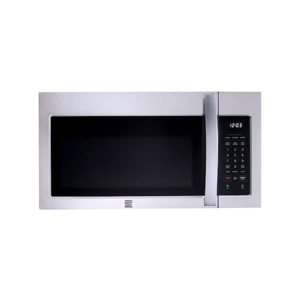 1.7 cu. ft. 1000-Watt Over-the-Range Microwave with 2-Speed Vent Fan and LED Lighting, Stainless Steel