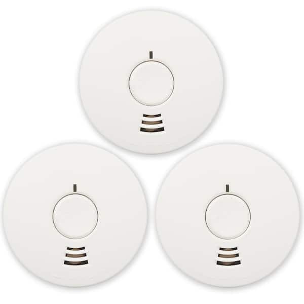Kidde 10 Year Worry-Free Sealed Battery Micro 4 in. Smoke Detector with Ionization Sensor (3-Pack) 21028836