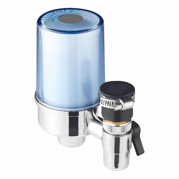 3-Stage Faucet Mounted Water Filtration System in Chrome