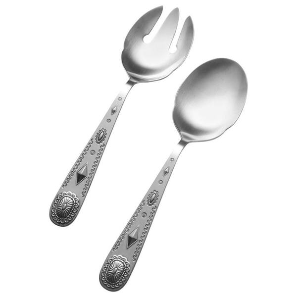 Wallace Taos Silver 18/10 Stainless Steel Salsa Spoon Set (3-Pack)