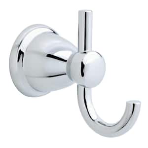 Franklin Brass B46115M-PC-C Double Prong Robe Hook with Ball End 5 Pack Polished Chrome Liberty Hardware