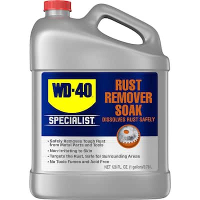 1 Gal. Rust Remover Soak, Dissolves Rust Safely, Biodegradable