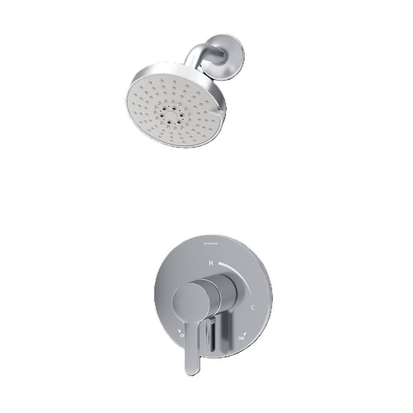 Delta 3-Way Shower Arm Diverter with Hand Shower Mount in Chrome-U4920-PK - The Home Depot
