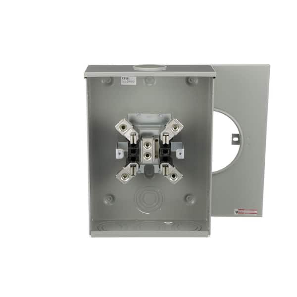 Eaton 200 Amp Ring Type Single Meter Socket (OH, HL and P/Reliant Approved)