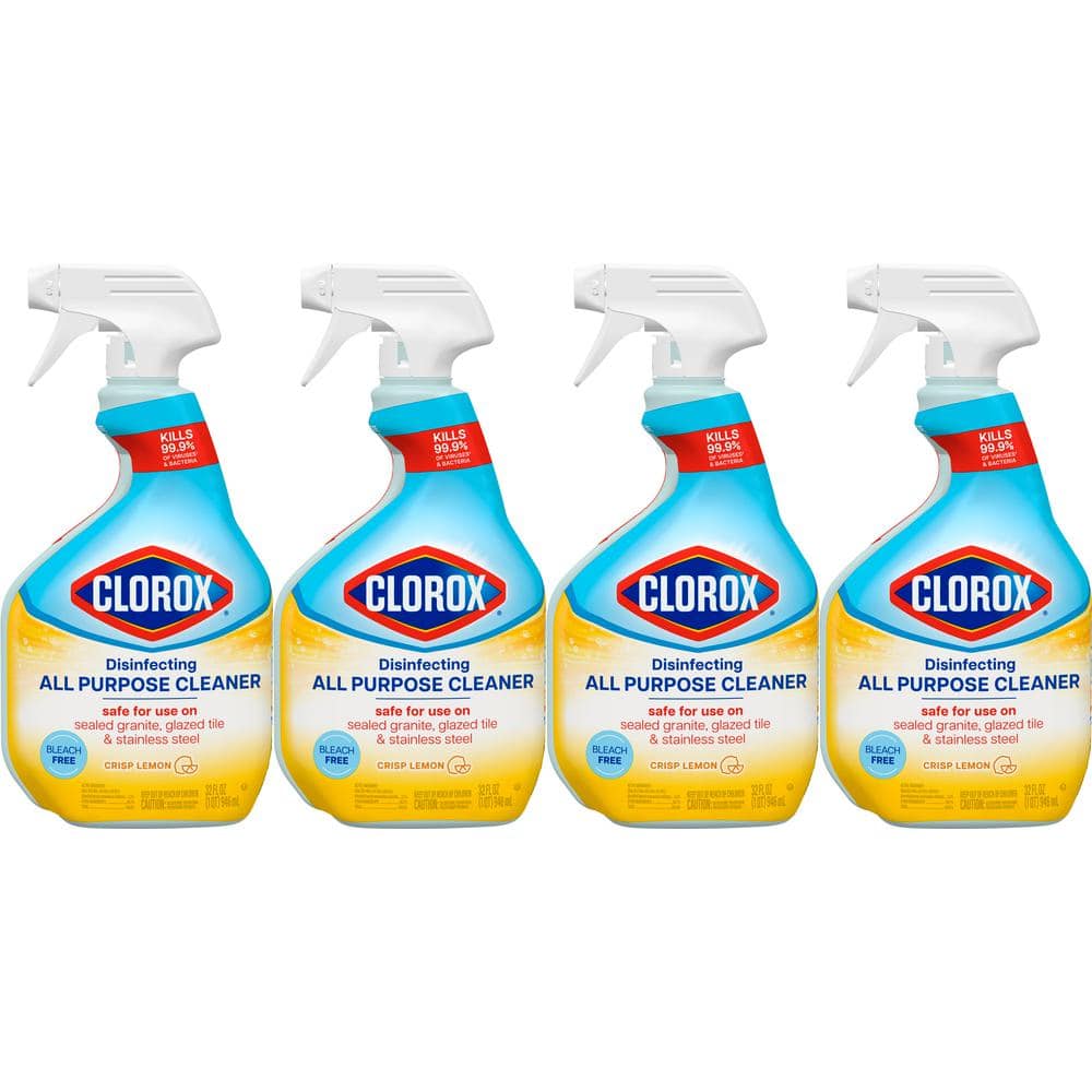 Clorox 32 oz. Crisp Lemon Scent Bleach Free Disinfecting All