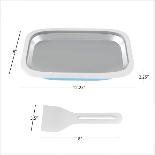Ice Cream Roller Plate Anti Griddle Pan 3 Piece Set Ice Cream Roller Plate Anti Griddle Pan 3 Piece Set