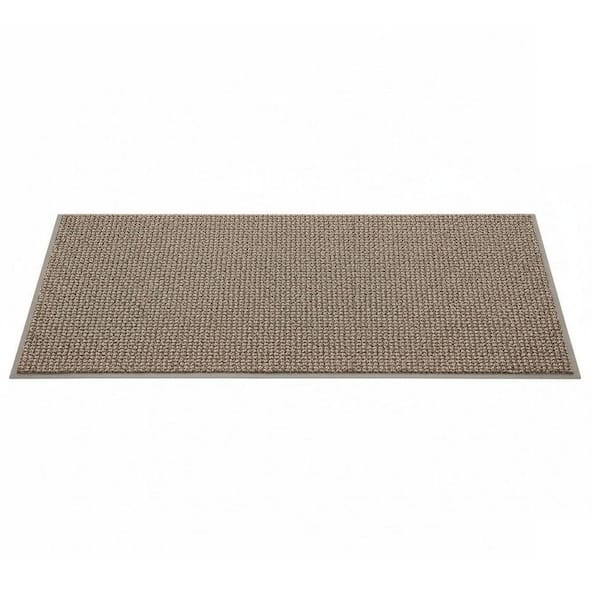 Brown 20 in. x 48 in. Indoor/Outdoor Dirt Trapper Door Mat