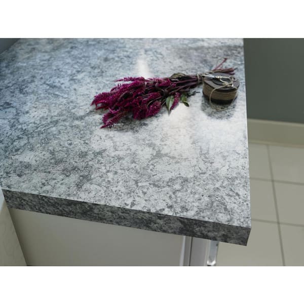 4 ft. x 8 ft. Laminate Sheet in Geriba Gray with Matte Finish