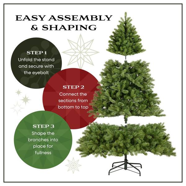 National Tree Company 7-1/2 ft. Feel Real Jersey Fraser Medium Fir