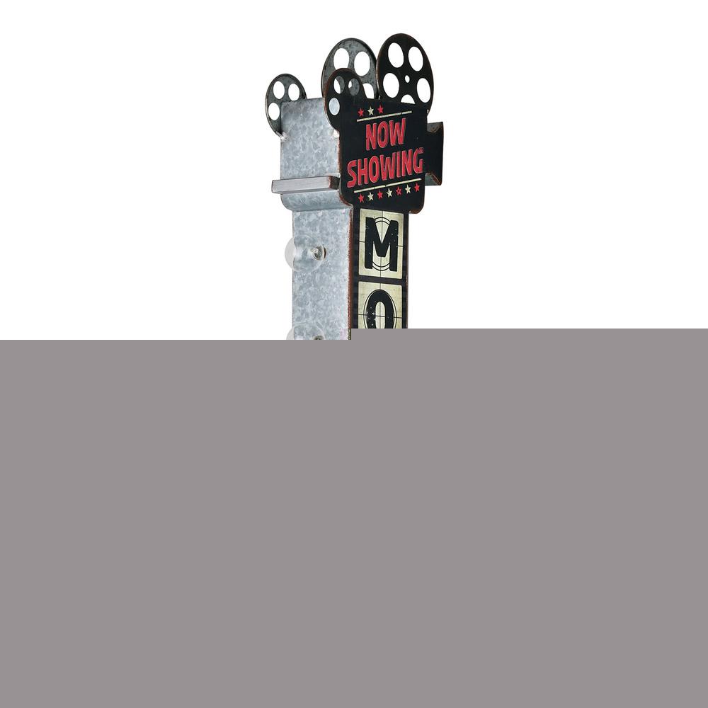 American Art Decor Vintage Metal LED Iron Metal Marquee Sign, Decorative Sign, Movie Sign, Cinema Room - 25 in. x 6 in. x 3 in.
