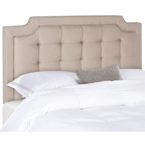 SAFAVIEH Sapphire Taupe Queen Headboard MCR4047A-Q - The Home Depot