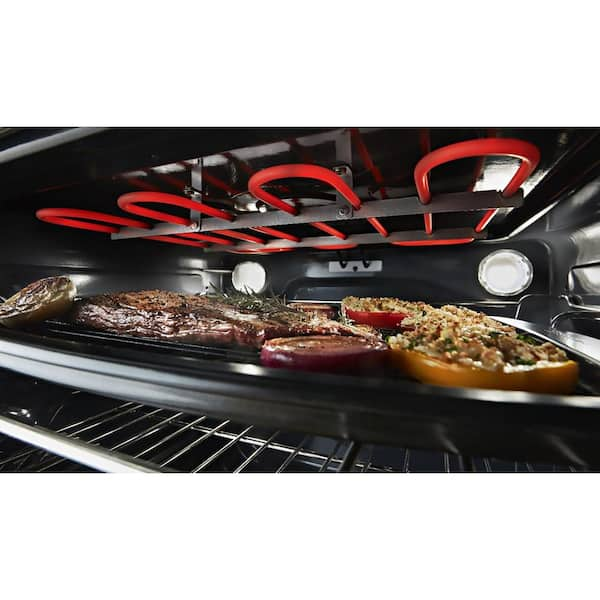 KitchenAid Digital Countertop Oven with Air Fry& Pizza Stone ,Stainless