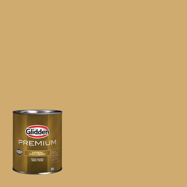 Glidden Premium 1 qt. More Maple PPG1091-5 Satin Exterior Latex Paint