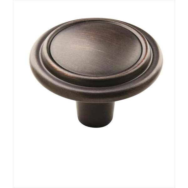 Amerock Allison Value 1-1/4 in. (32 mm) Dia Oil Rubbed Bronze Round Cabinet Knob (10-Pack)