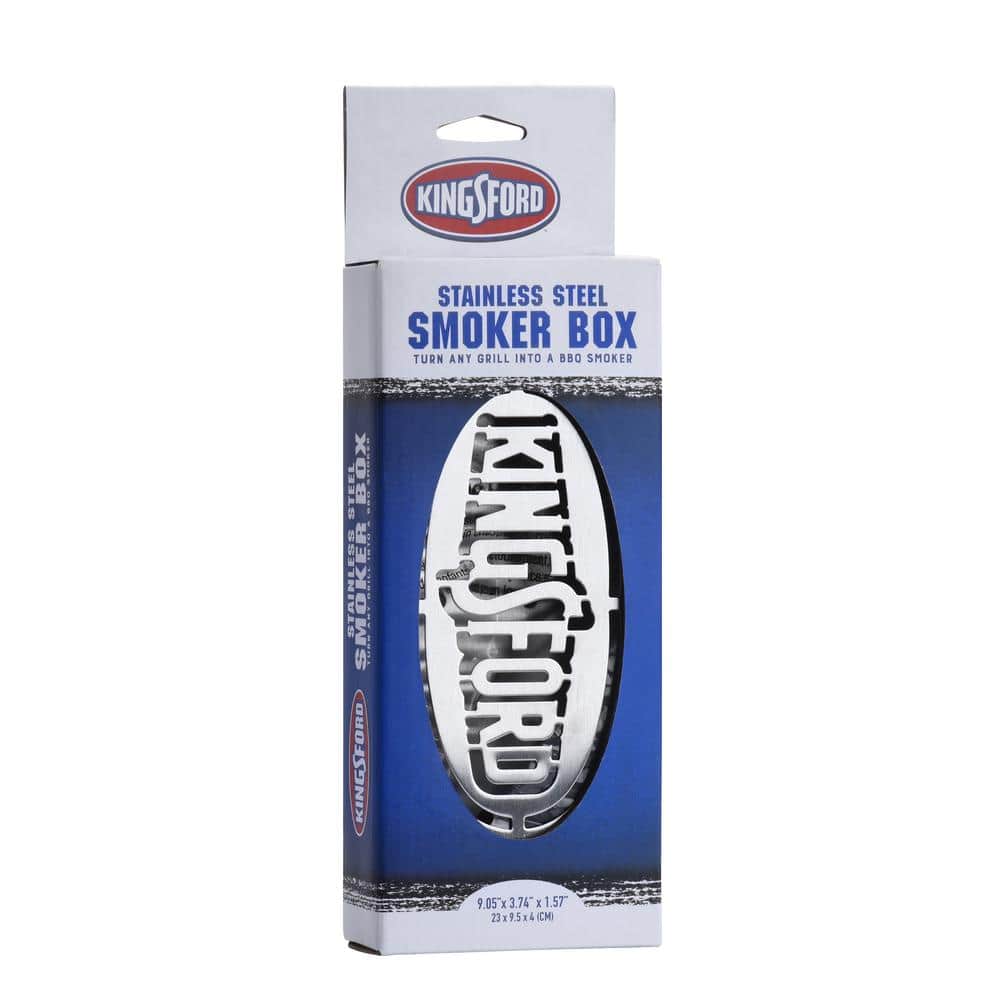 Kingsford Heavy-Duty Stainless Steel BBQ Smoker Box