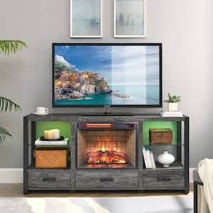 24 in. Ventless Electric Fireplace Insert