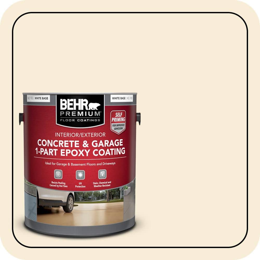 1 gal. #PPU6-09 Polished Pearl Self-Priming 1-Part Epoxy Satin Interior/Exterior Concrete and Garage Floor Paint price history on PriceWatchPro