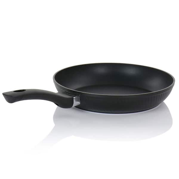 Oster Kono 11 in. Aluminum Nonstick Frying Pan in Black