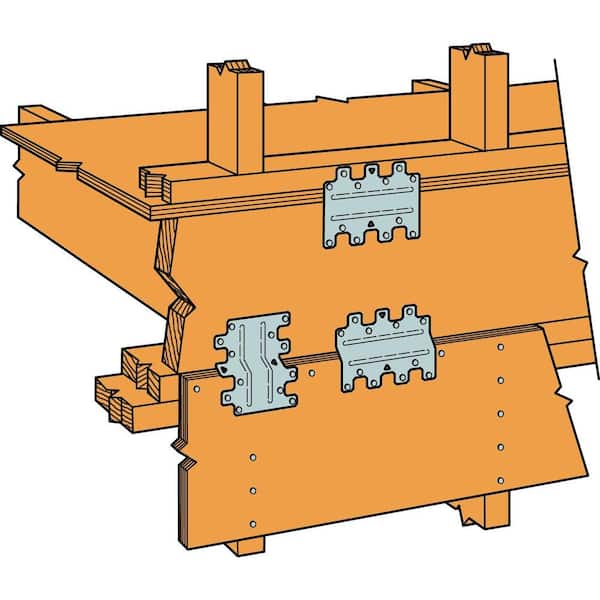 LTP 4-1/2 in. x 5-1/8 in. Galvanized Lateral Tie Plate