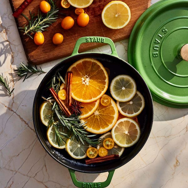 staub 5.5-qt Enameled Cast Iron Dutch Oven, Made in France