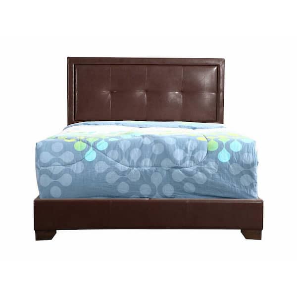 AndMakers Panello Brown King Panel Beds