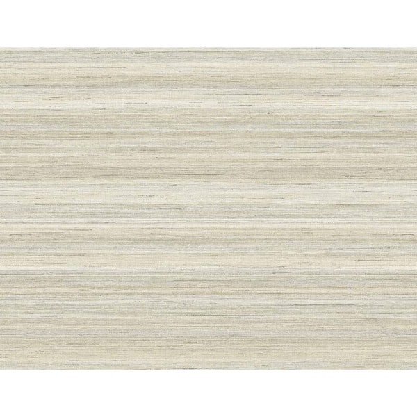 60.75 sq. ft. Rice Meiya Embossed Vinyl Unpasted Wallpaper Roll