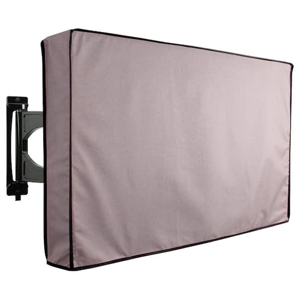 KHOMO GEAR 55 in. to 58 in. Grey Outdoor TV Universal Weatherproof ...